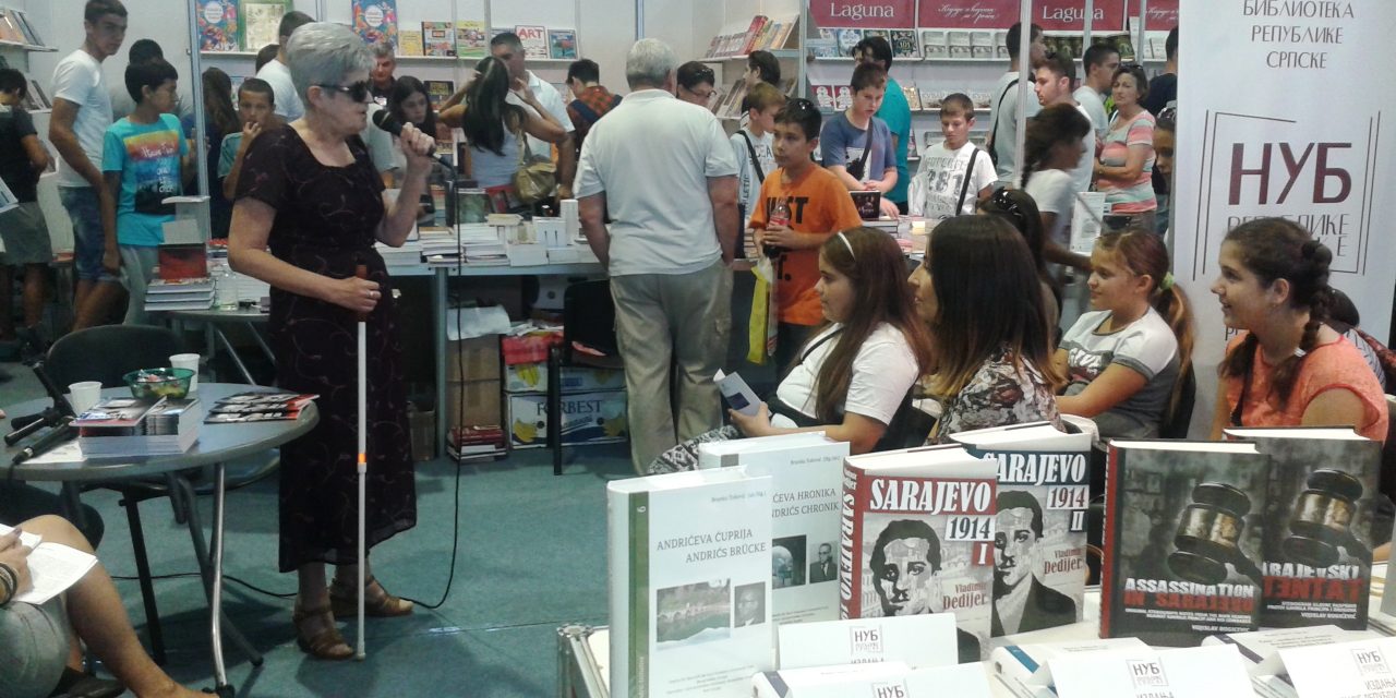 Specijalna biblioteka na 20. međunarodnom sajmu knjige  u Banjaluci – Promocija knjige „Zbilje i tajanstva“ Borke Tadić