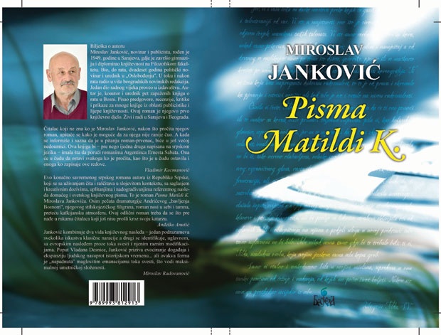 Promocija  zvučnog i štampanog izdanja knjige „Pisma Matilde K.“ Miroslava Jankovića u Bijeljini – poziv