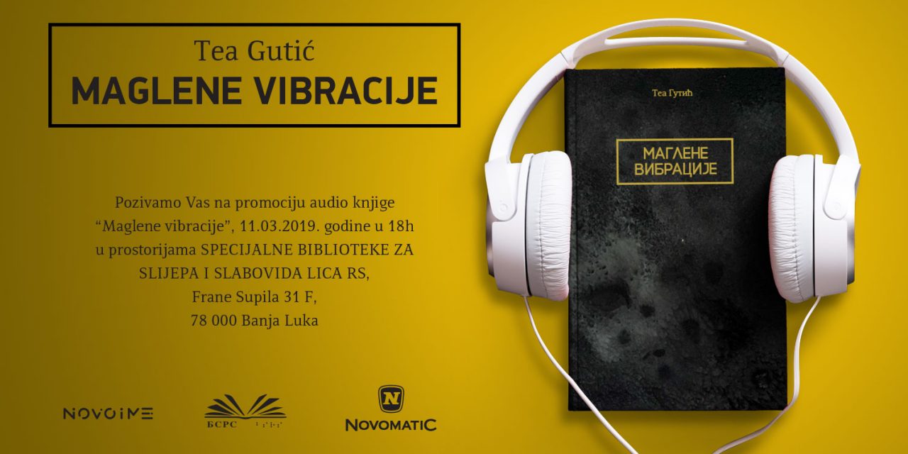 Promocija zbirke „Maglene vibracije“ Tee Gutić – poziv