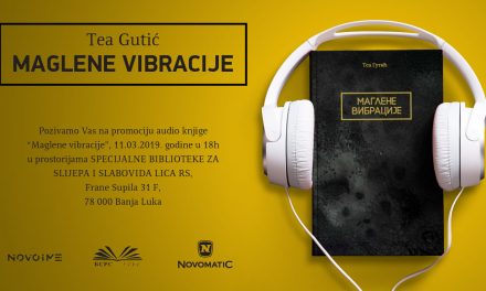Промоција збирке „Маглене вибрације“ Тее Гутић – позив