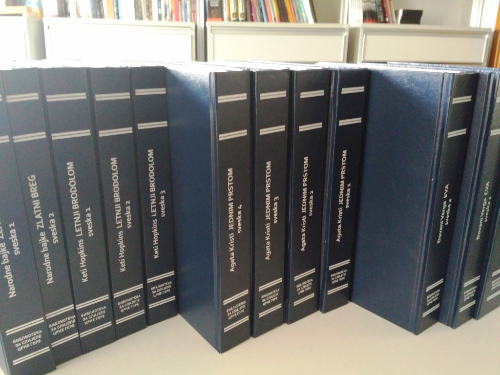Нове књиге на Брајевом писму – размјена са црногорском библиотеком