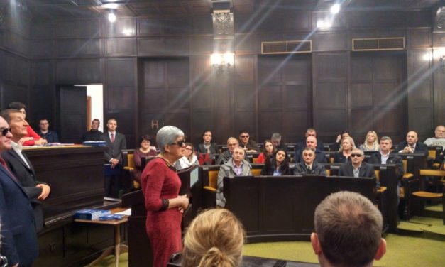 Јубилеј 70 година Градске организације слијепих Бањалука – повеља Специјалној библиотеци